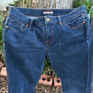 Tommy Hilfiger, dark wash skinny jeans